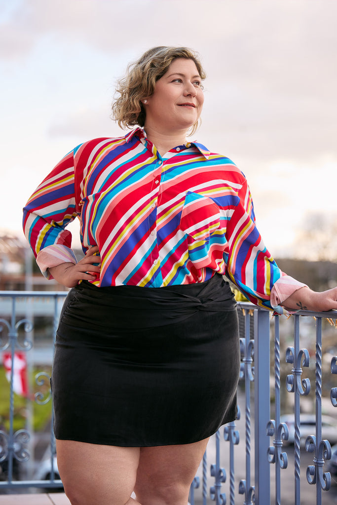 Tenue colorée grande taille
